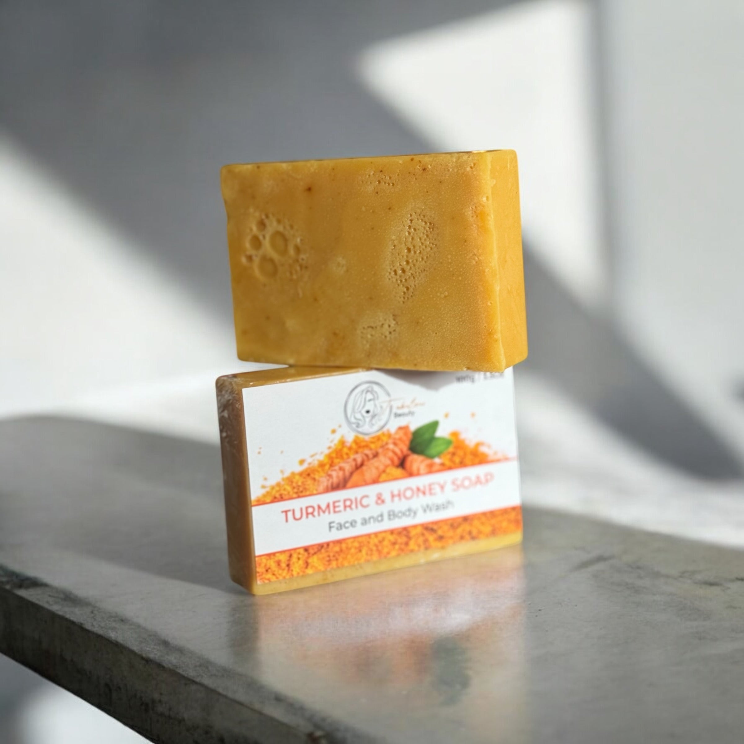 Turmeric and Honey Bar Soap | Natural Brightening & Anti-inflammatory Formula